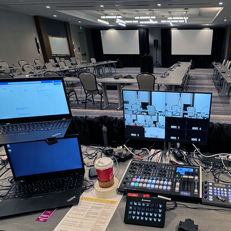 virtual roundtable event production