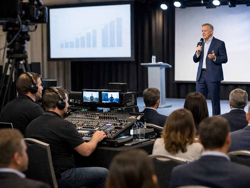 av support services for corporate events