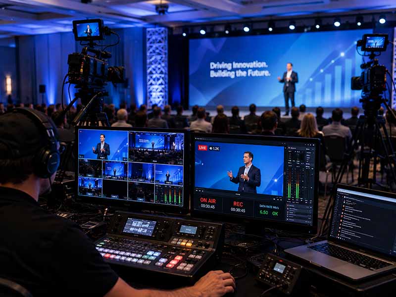 professional event livestreaming