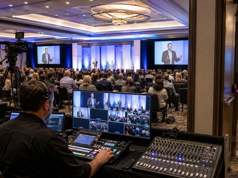 corporate event production in indianapolis
