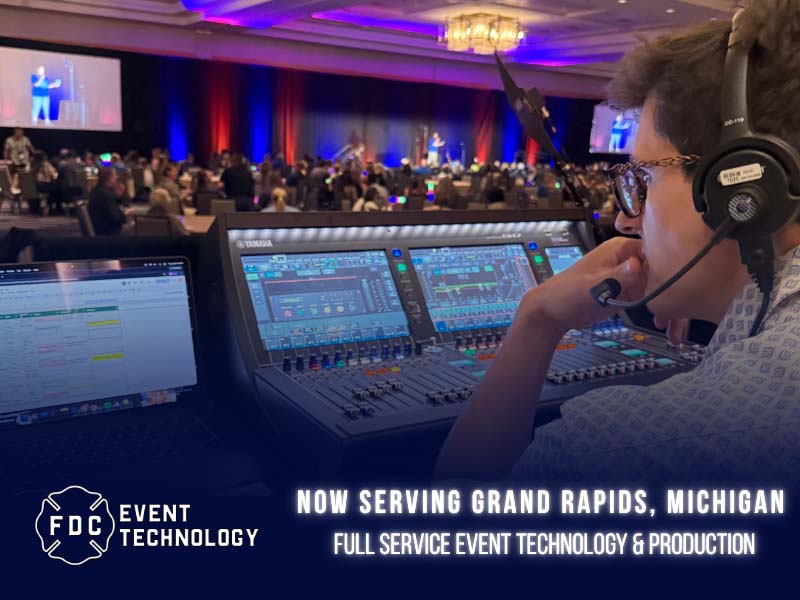 event production services grand rapids michigan